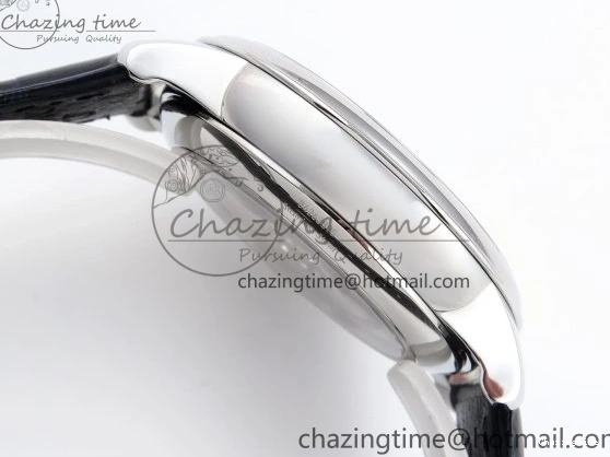 0413 Trendsetting De Ville Power Reserve SS MKF 1:1 Best Edition Blue Textured Dial on Black Leather Strap A 7742